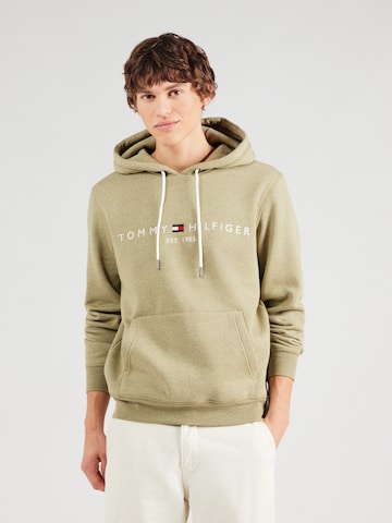 TOMMY HILFIGER Regular fit Sweatshirt in Green: front