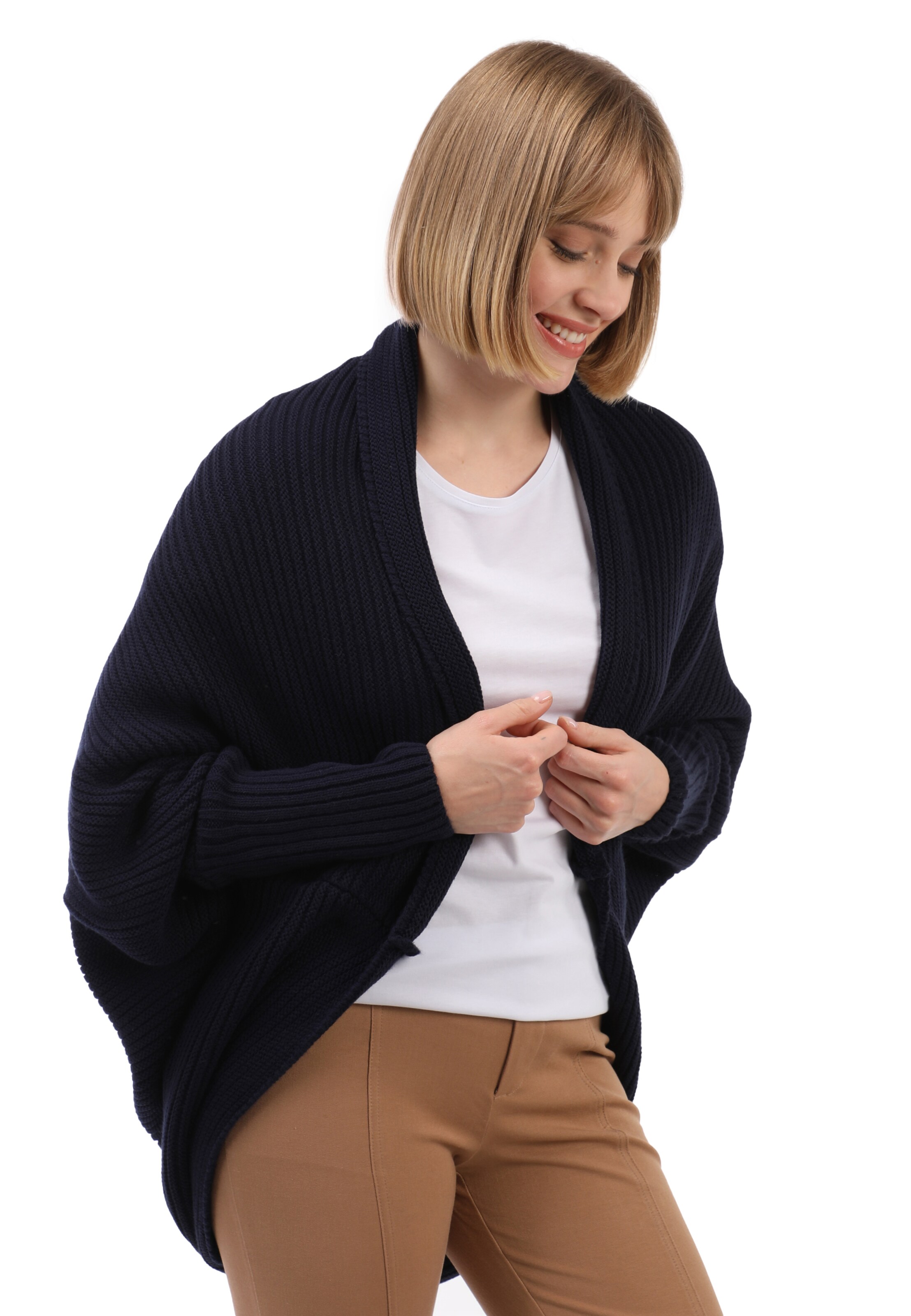 Felix Hardy Strickjacke in Blau