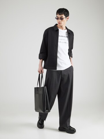 Tricou de la Calvin Klein Jeans pe alb