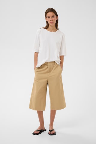 InWear Wide leg Trousers 'IWDiaz ' in Brown