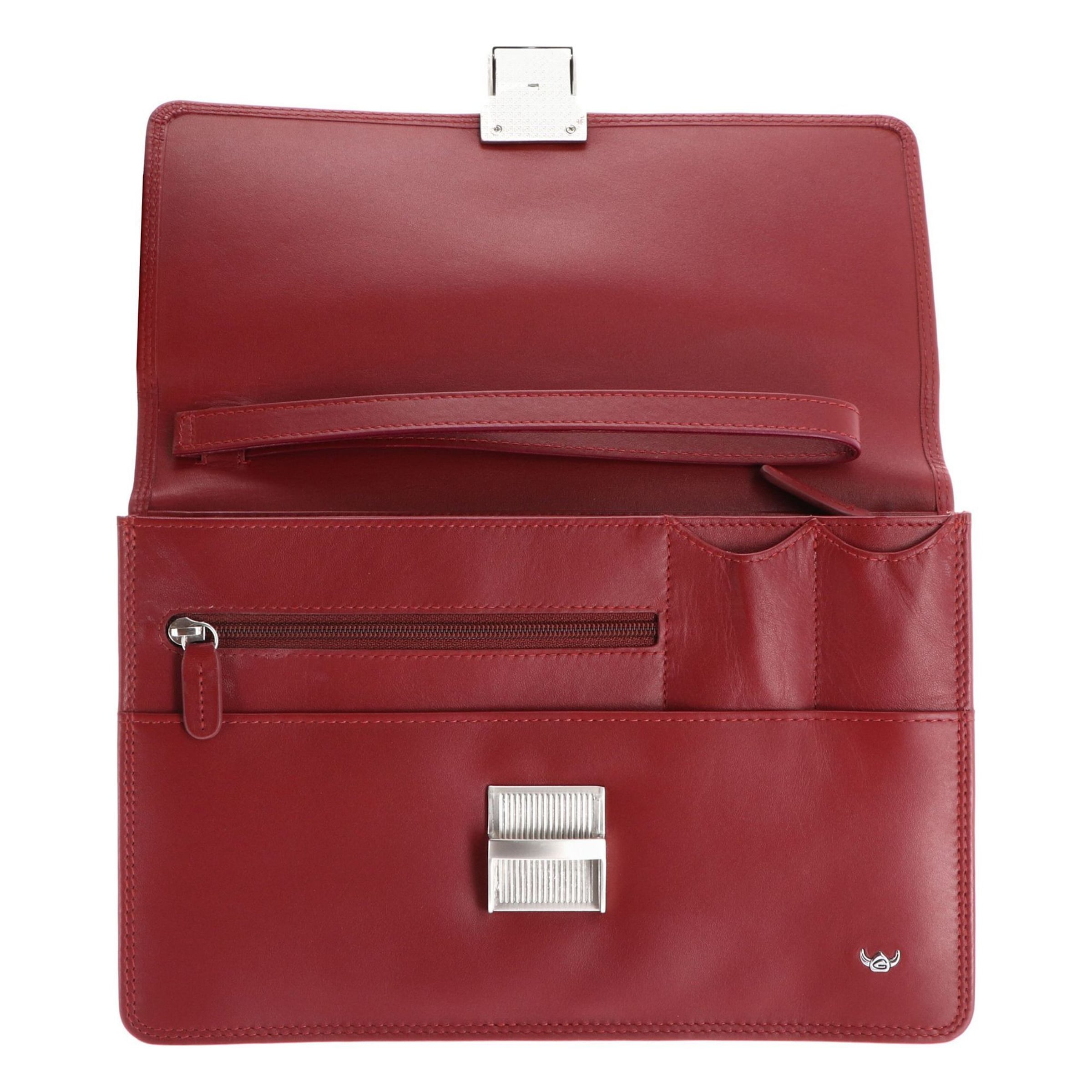 GOLDEN HEAD Tasche 'Polo ' in Rot