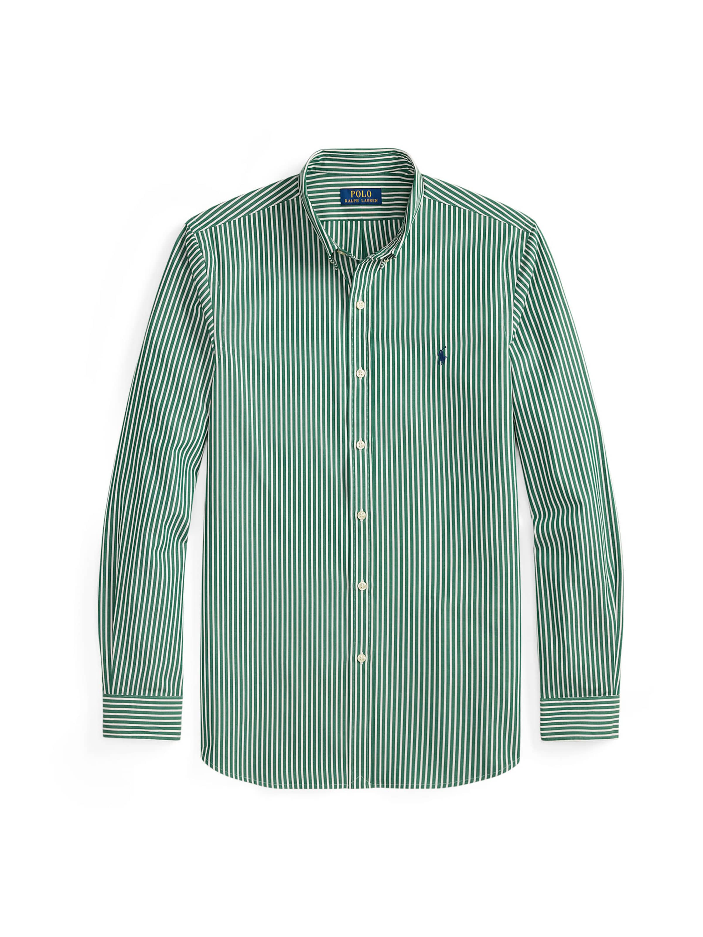 Slim fit Camicia business di Polo Ralph Lauren in verde: frontale