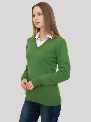 Sir Raymond Tailor Sweater 'Verty' in Green