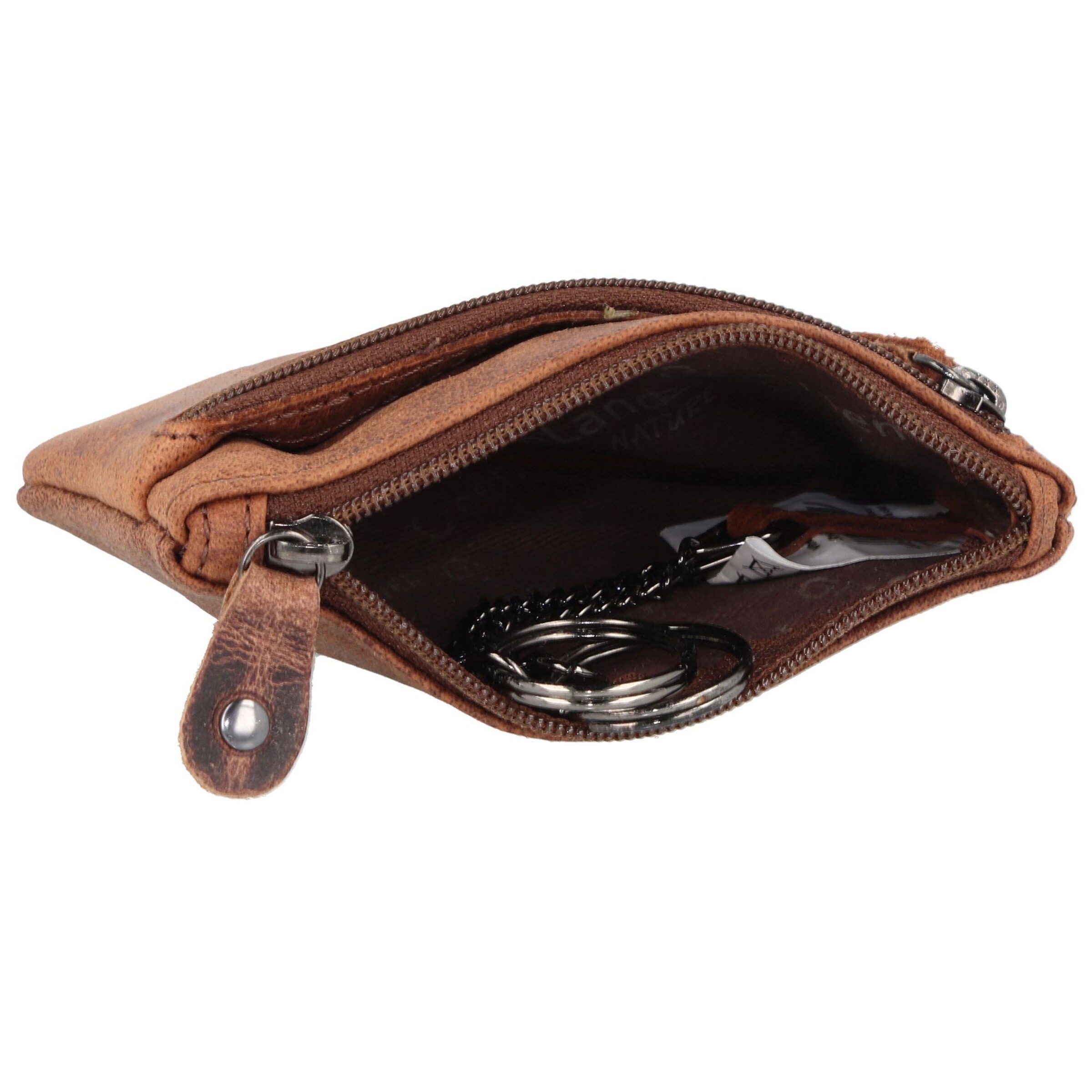 Portachiavi 'Montana' di Greenland Nature in marrone