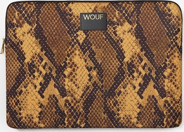 Sac d’ordinateur portable 'Daily' Wouf en marron : devant