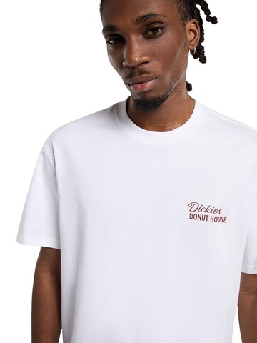 DICKIES Shirt 'Donut House' in White