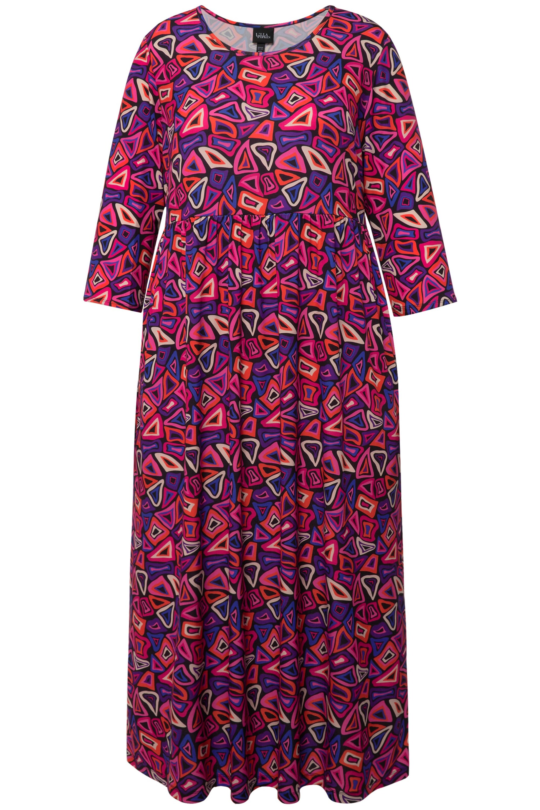 Ulla Popken Jurk in Gemengde kleuren: voorkant