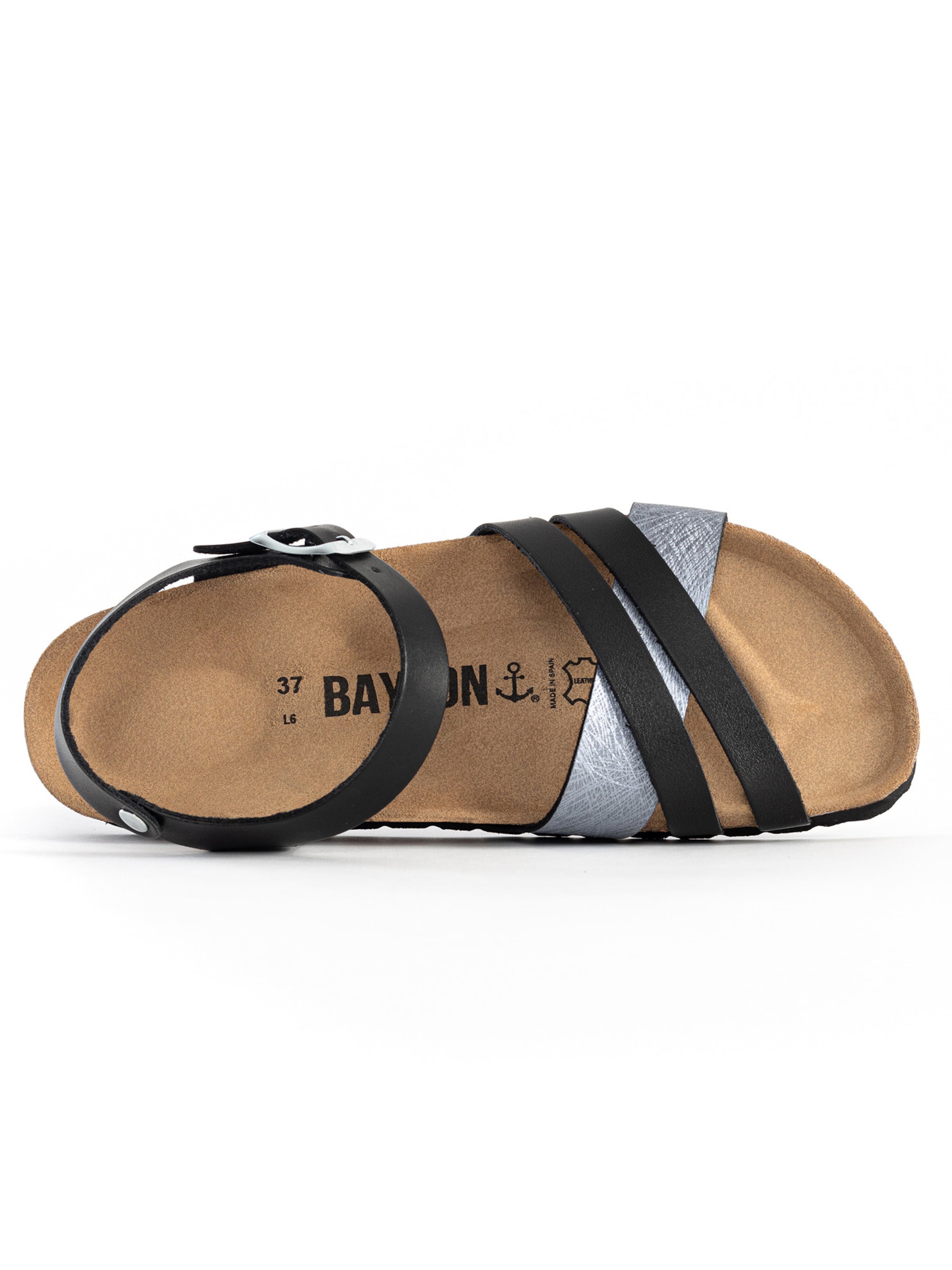 Bayton Sandal 'Denia' in Black
