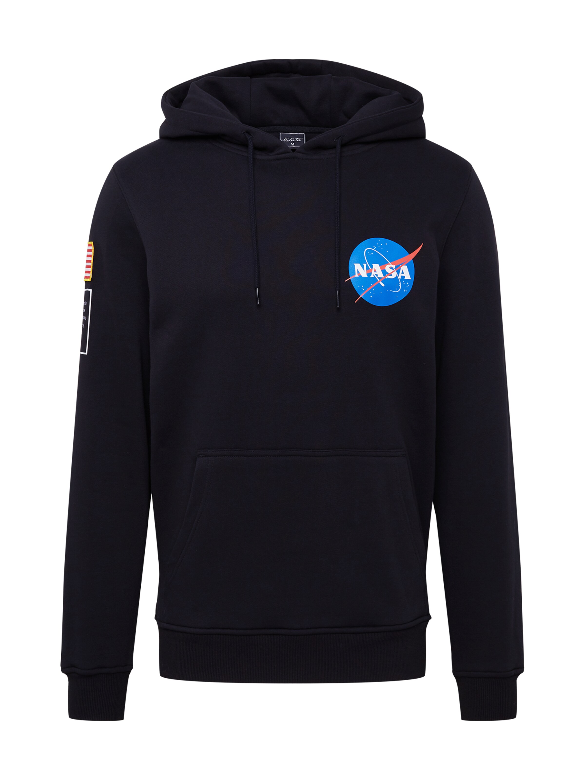 Mister Tee Sweatshirt 'NASA' in Sky blue / Light red / Black / White, Item view