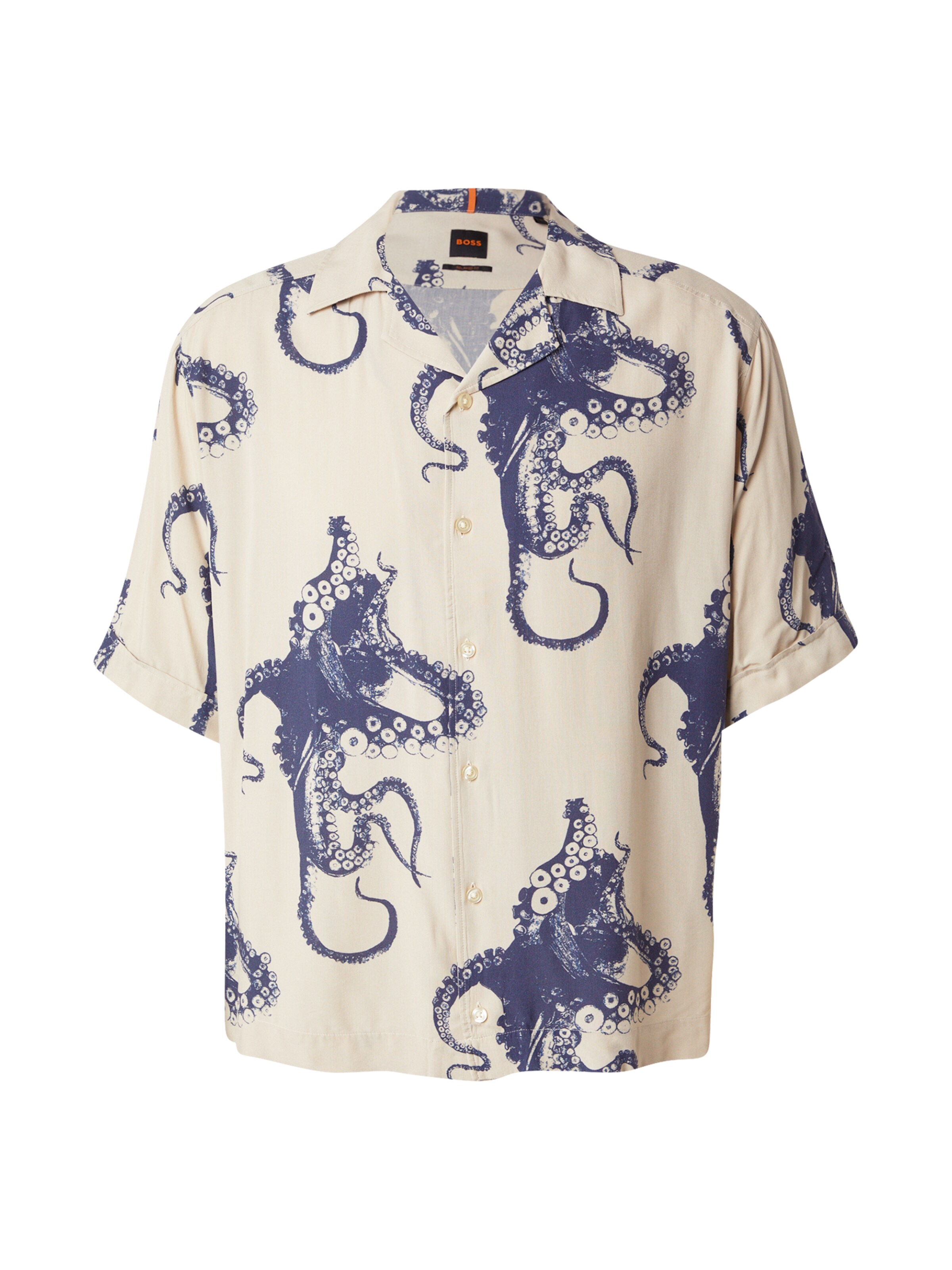 BOSS Comfort Fit Skjorte 'Lapisy_M' i beige: forside