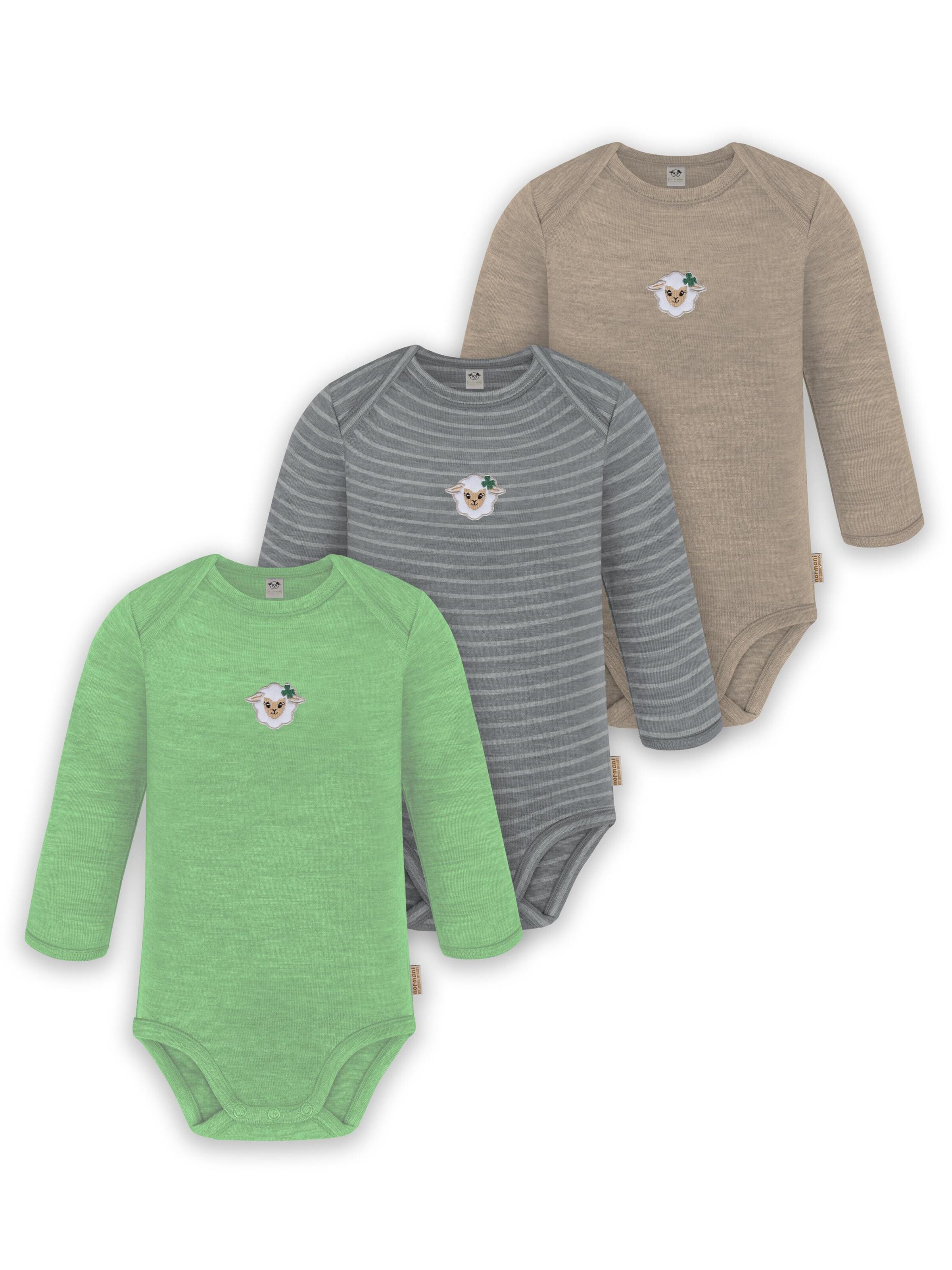 normani Romper/bodysuit 'Auckland' in Grey: front