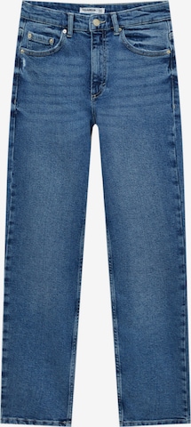 Tapered Jeans di Pull&Bear in blu: frontale