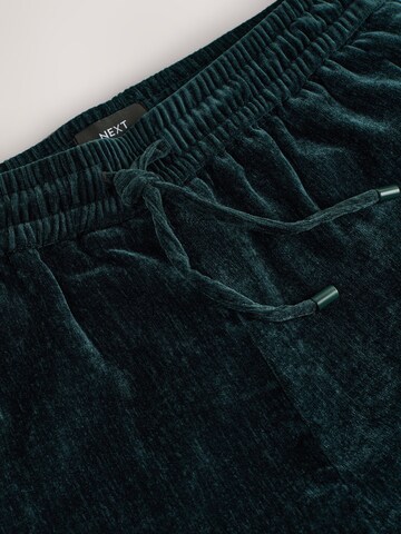 Next Wide Leg Hose in Grün