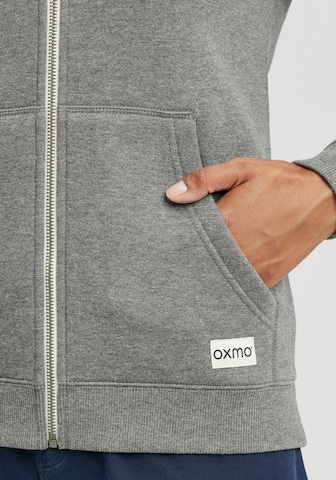 Oxmo Sweatjacke 'Binja' in Grau