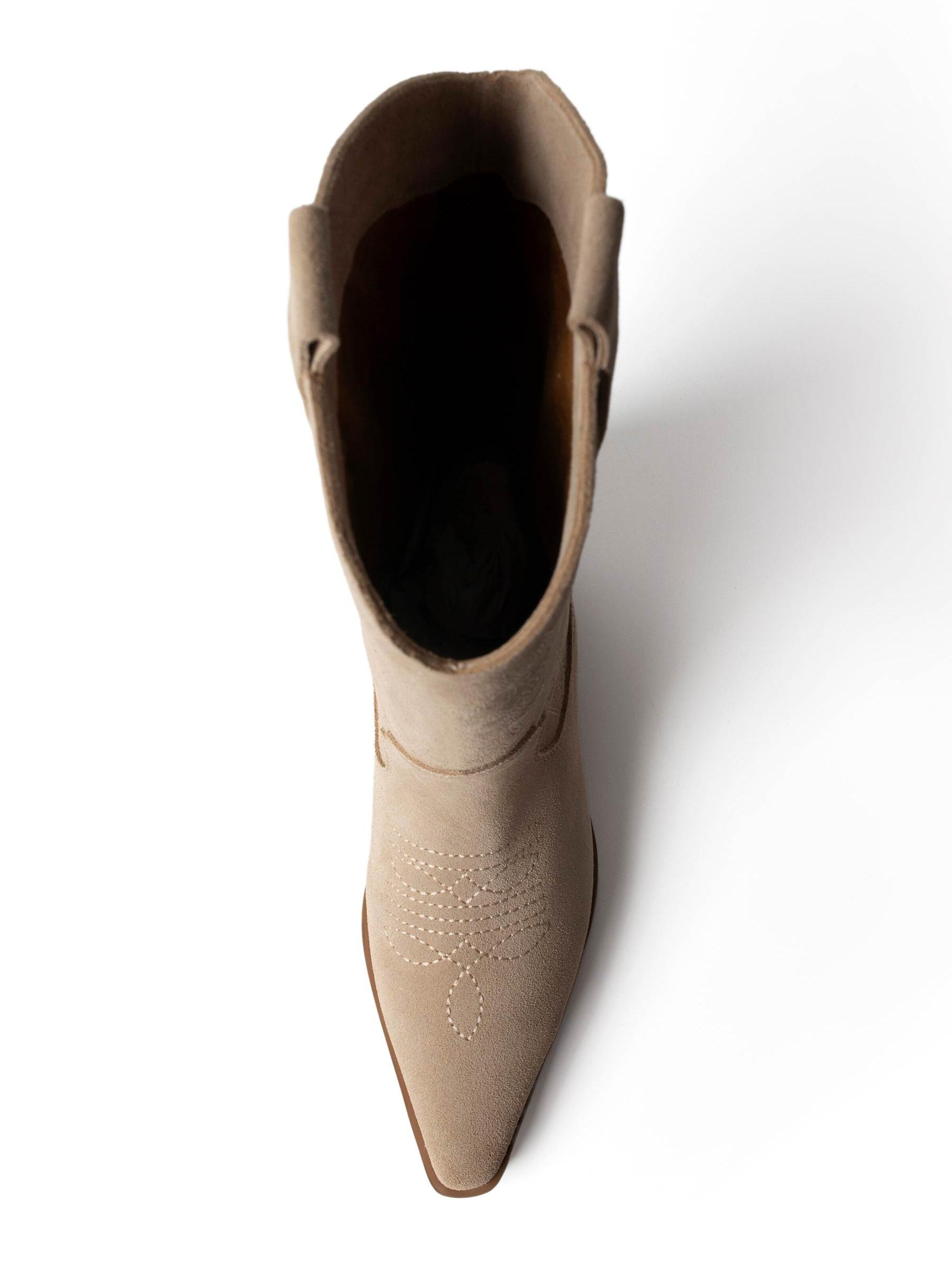 Ankle boots 'HOLLY LEAVES' di L37 HANDMADE SHOES in beige