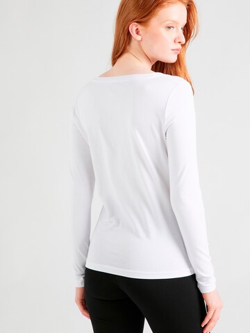 T-shirt EA7 Emporio Armani en blanc
