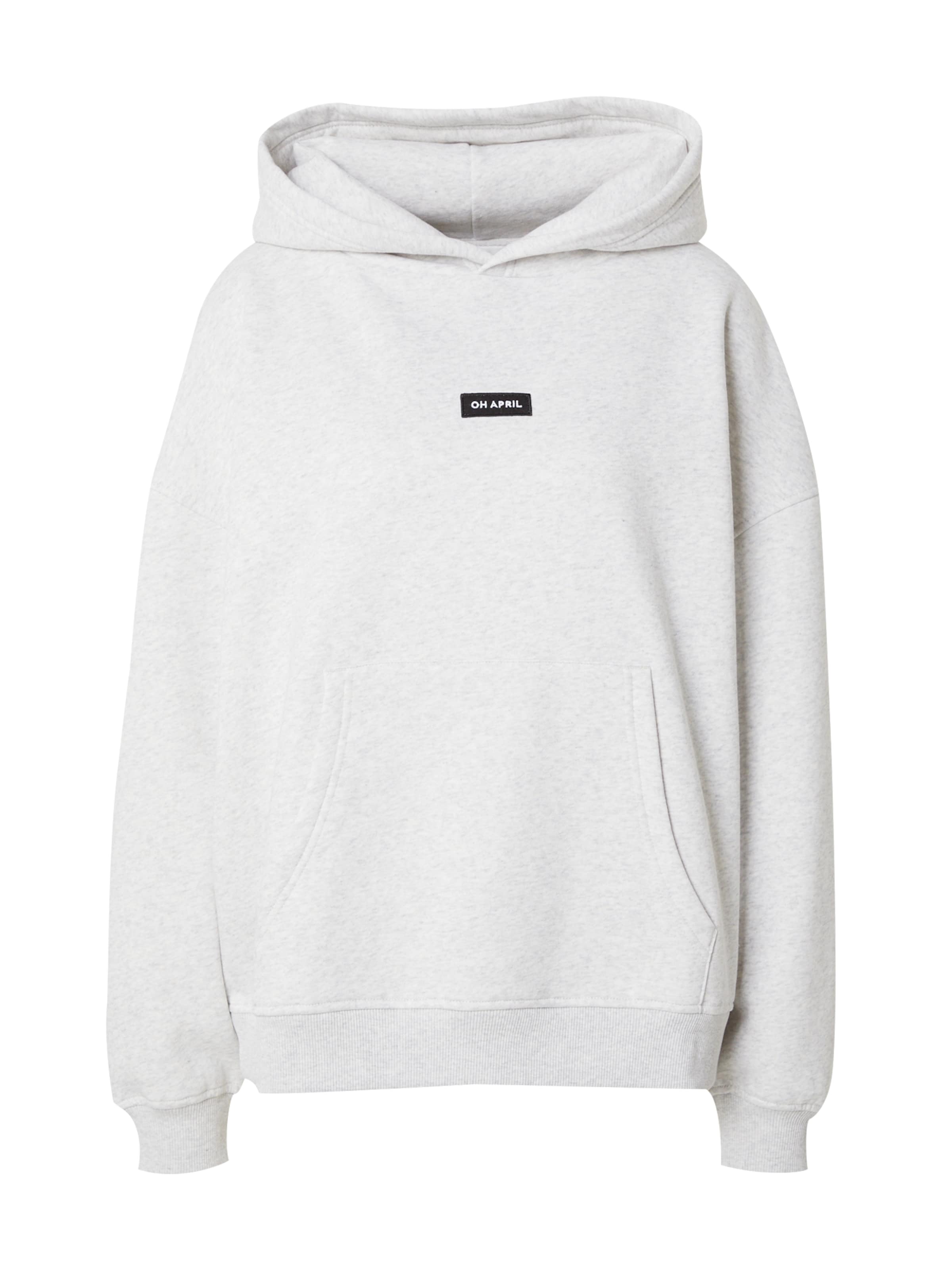 Sweat-shirt OH APRIL en gris : devant