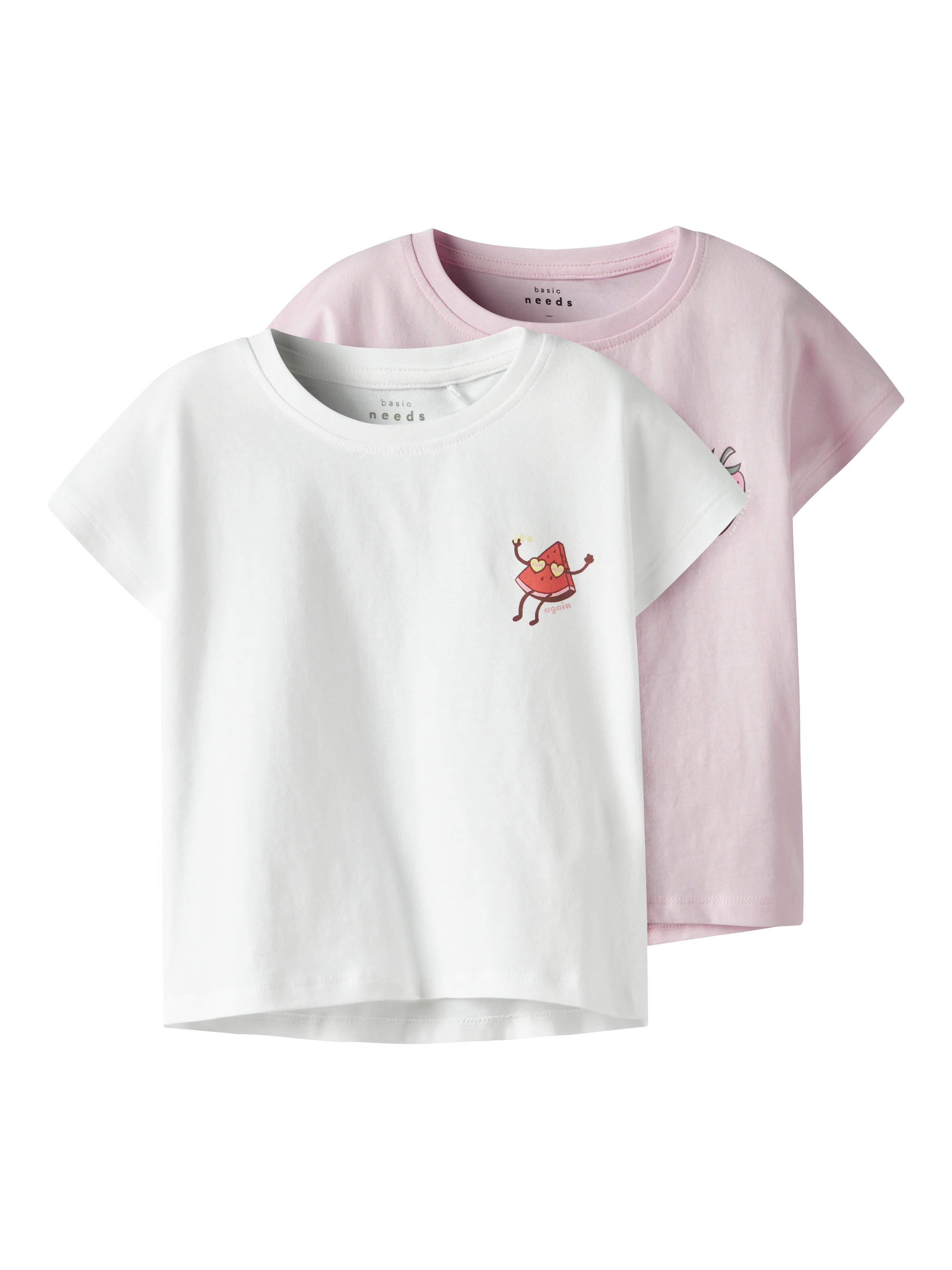 NAME IT - Camiseta 'Varutti' en rosa: frente