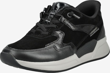 Baskets basses Rollingsoft en noir : devant