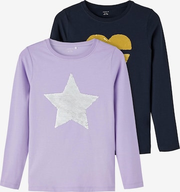 NAME IT Bluser & t-shirts 'Bistar' i blå: forside