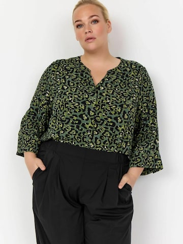 Wasabi Concept Bluse 'Melina' in Grün: Vorderseite