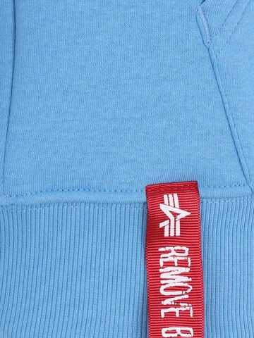 ALPHA INDUSTRIES Bluzka sportowa w kolorze niebieski