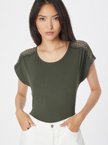 ABOUT YOU Μπλουζάκι 'Ilse' σε πράσινο: μπροστά