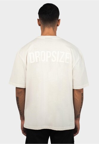 Dropsize Shirt in Beige: voorkant