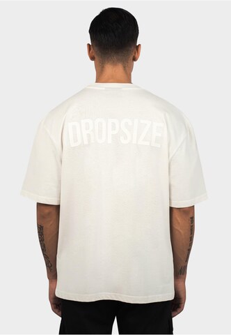 T-Shirt Dropsize en beige : devant