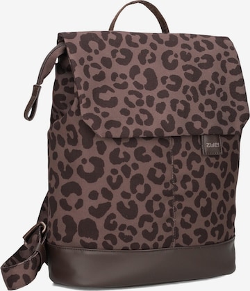 ZWEI Rugzak 'OLLI OR13' in Bruin: voorkant