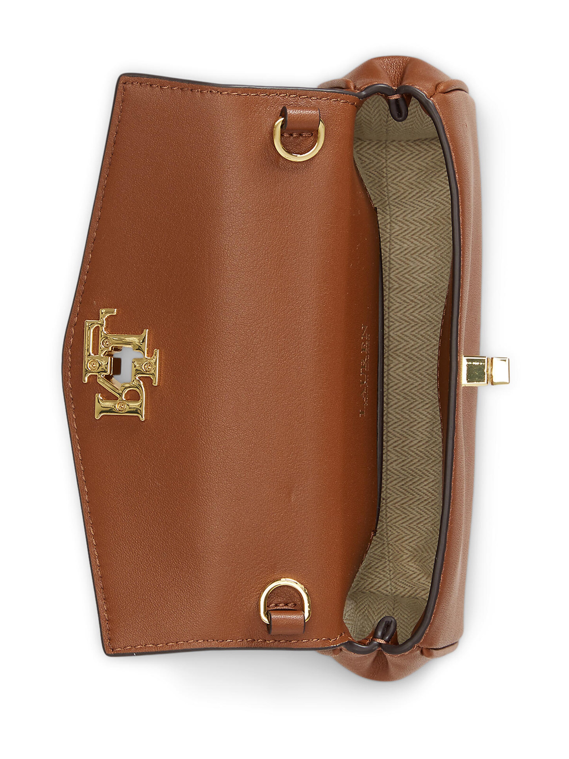 Lauren Ralph Lauren - Mala de ombro em castanho