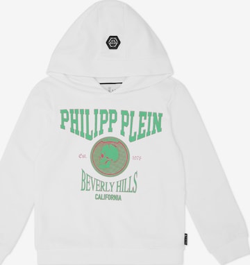 Philipp Plein Sweatshirt in Wit: voorkant
