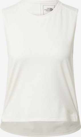 THE NORTH FACE Sports Top 'DAWNDREAM' in White: front