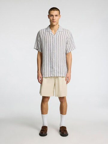 SELECTED HOMME Loose fit Trousers in Beige