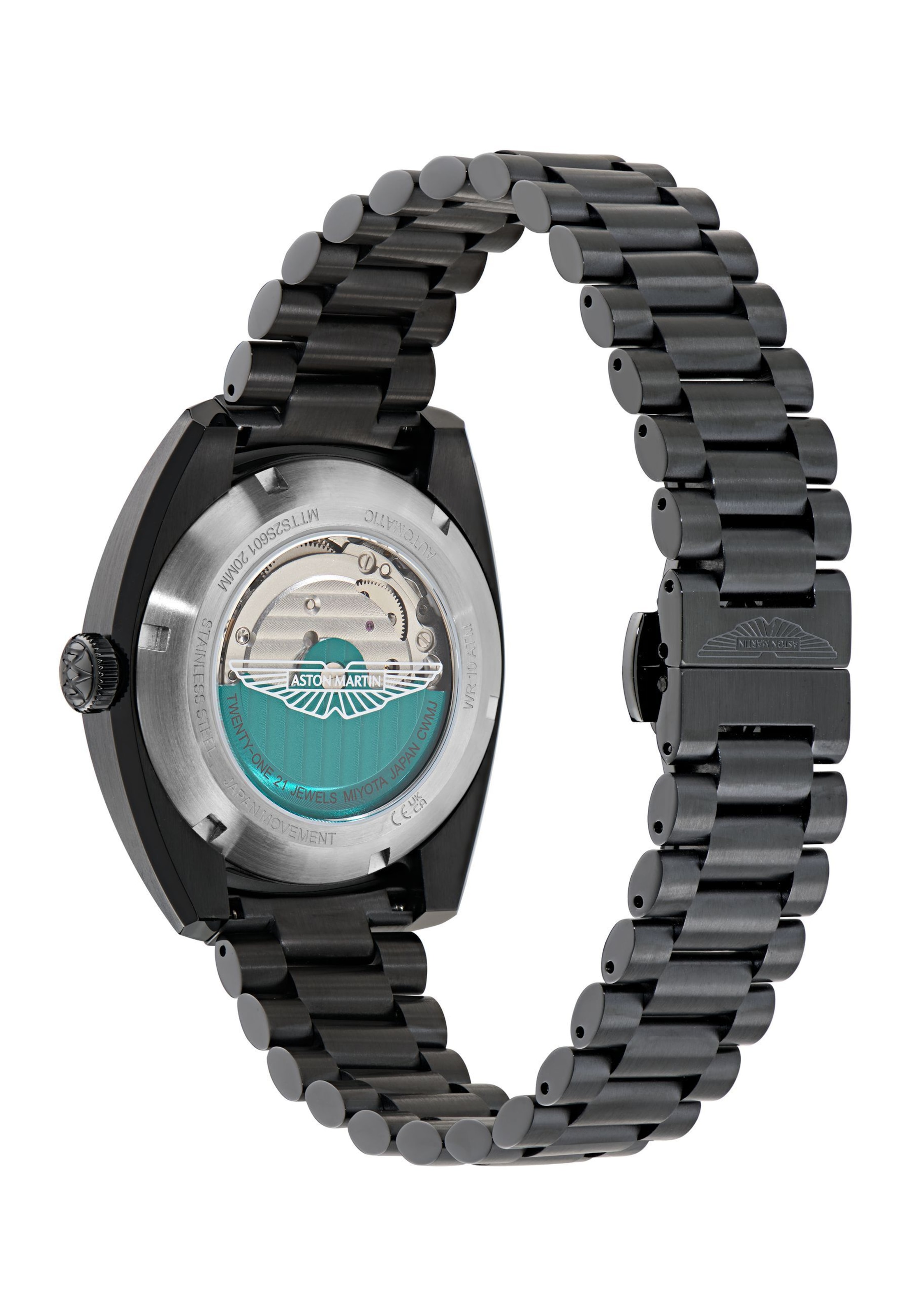 Aston Martin Analog Watch ' TS2 ' in Black