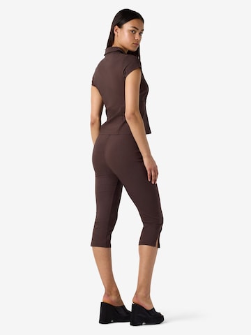 Noisy may - Blusa 'NMWayne' en marrón