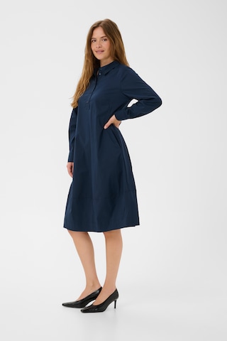 Robe-chemise 'CUDaiva' CULTURE en bleu