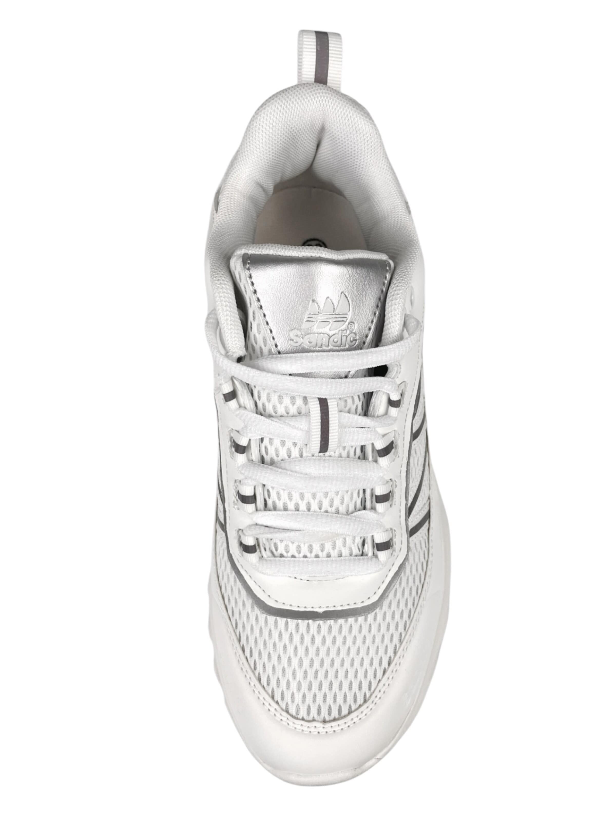 Baskets basses 'Sandic' Kumixi en blanc