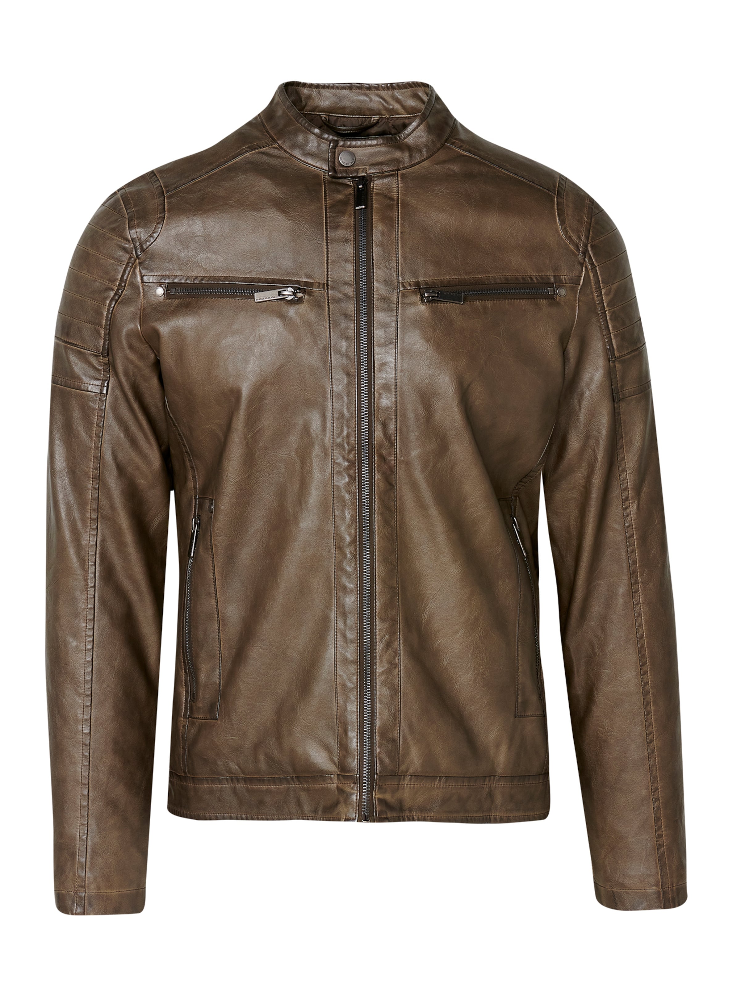 Geacă de primăvară-toamnă de la KOROSHI pe maro: față