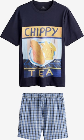 mėlyna Next Trumpa pižama 'Frankie Thorp': priekis