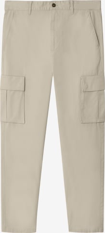 Coupe slim Pantalon cargo Adolfo Dominguez en beige : devant