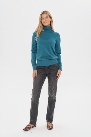 SAINT TROPEZ Pullover 'Mila' in Blau