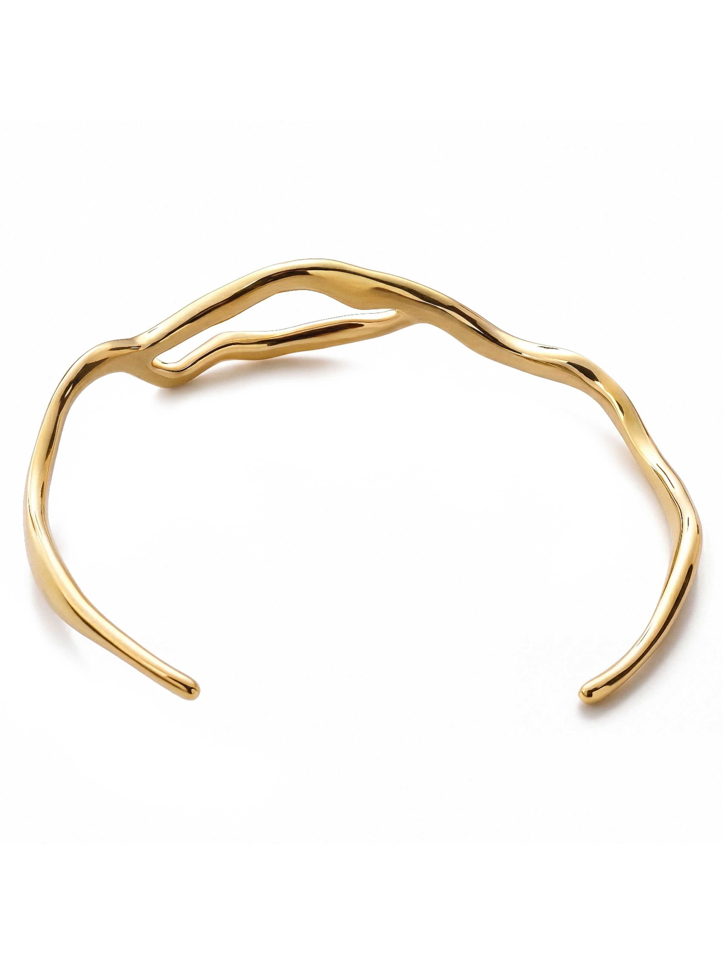 Sidegren Bracelet 'Molten' in Gold