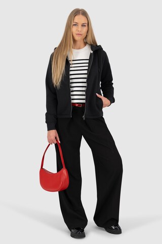 Alife and Kickin - Sudadera con cremallera 'AKFreda' en negro