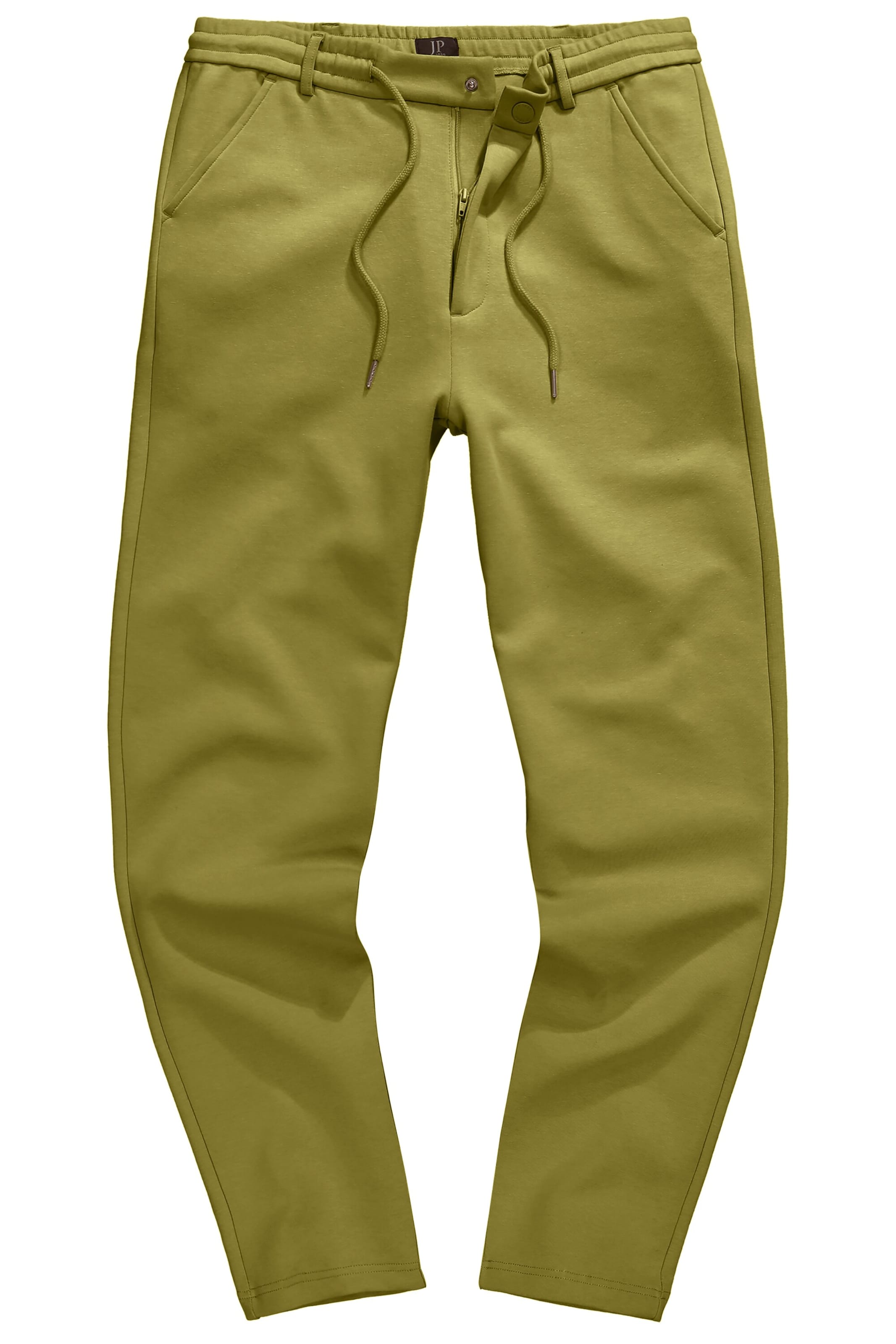 JP1880 Loosefit Broek in Groen: voorkant