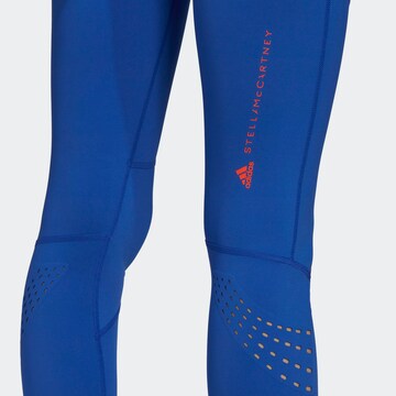 ADIDAS BY STELLA MCCARTNEY Skinny Športne hlače | modra barva