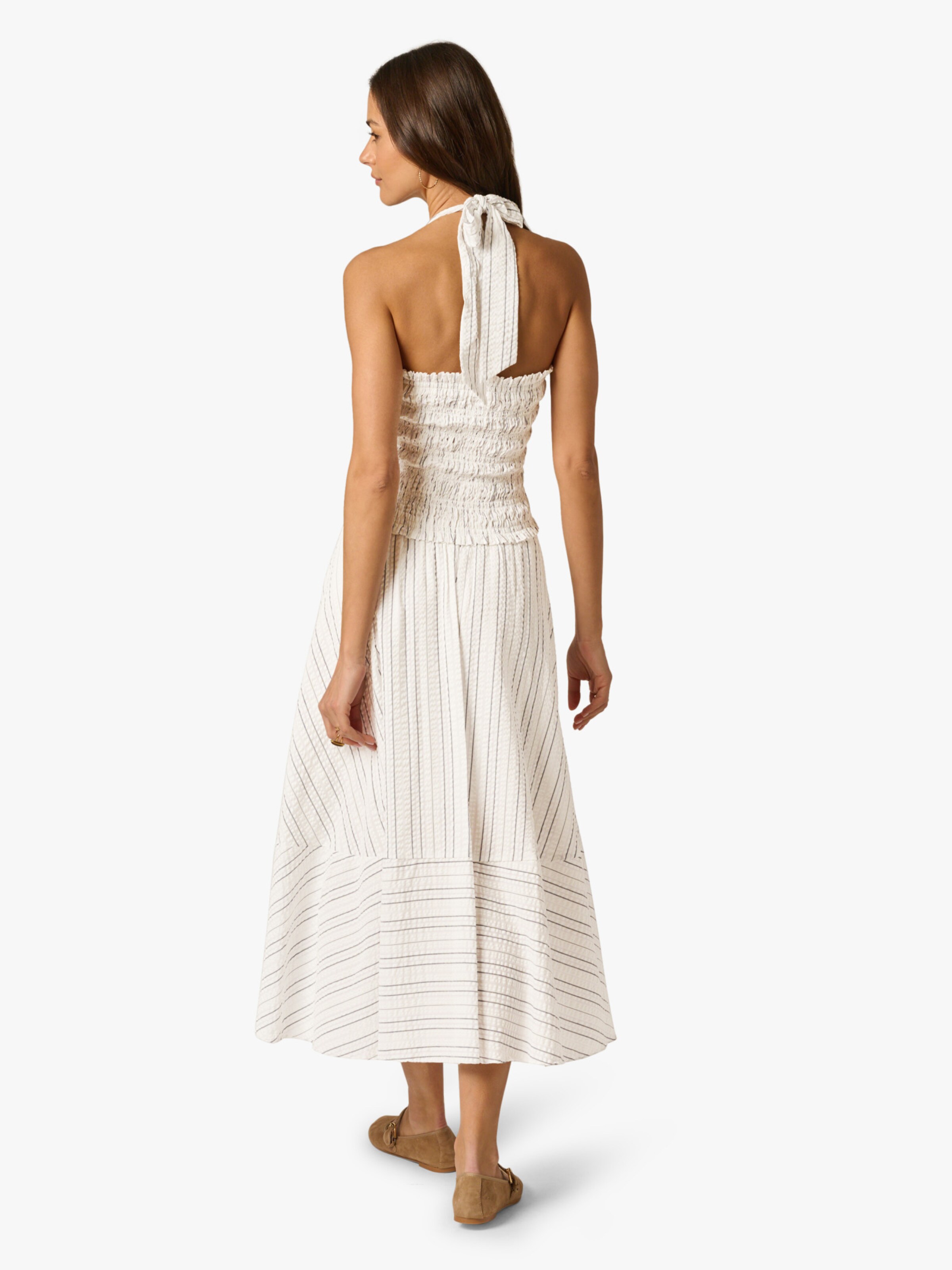 Adrianna Papell Zomerjurk in Wit