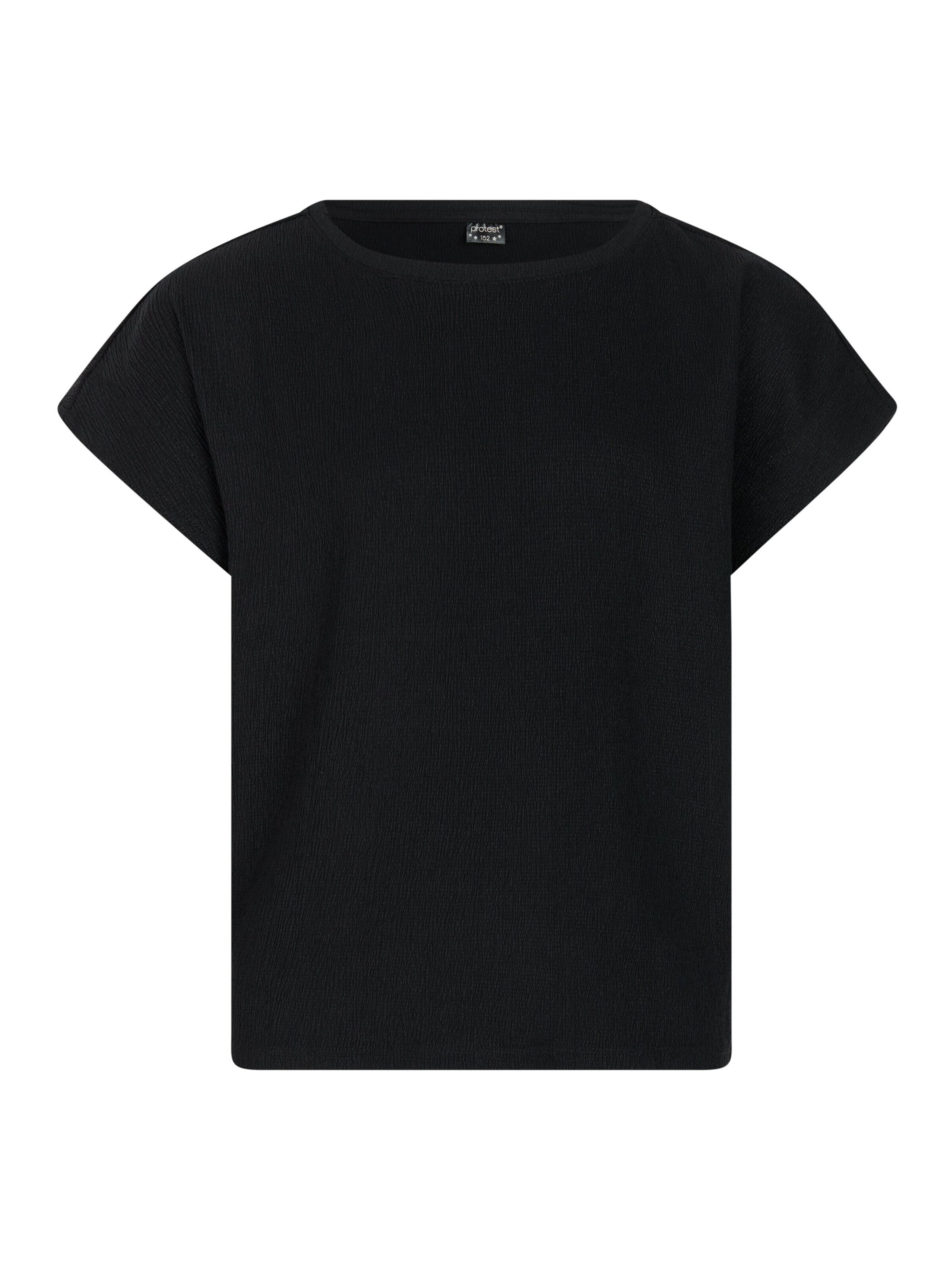 PROTEST Shirt 'PRTDionna JR'‌ in Schwarz: Vorderseite