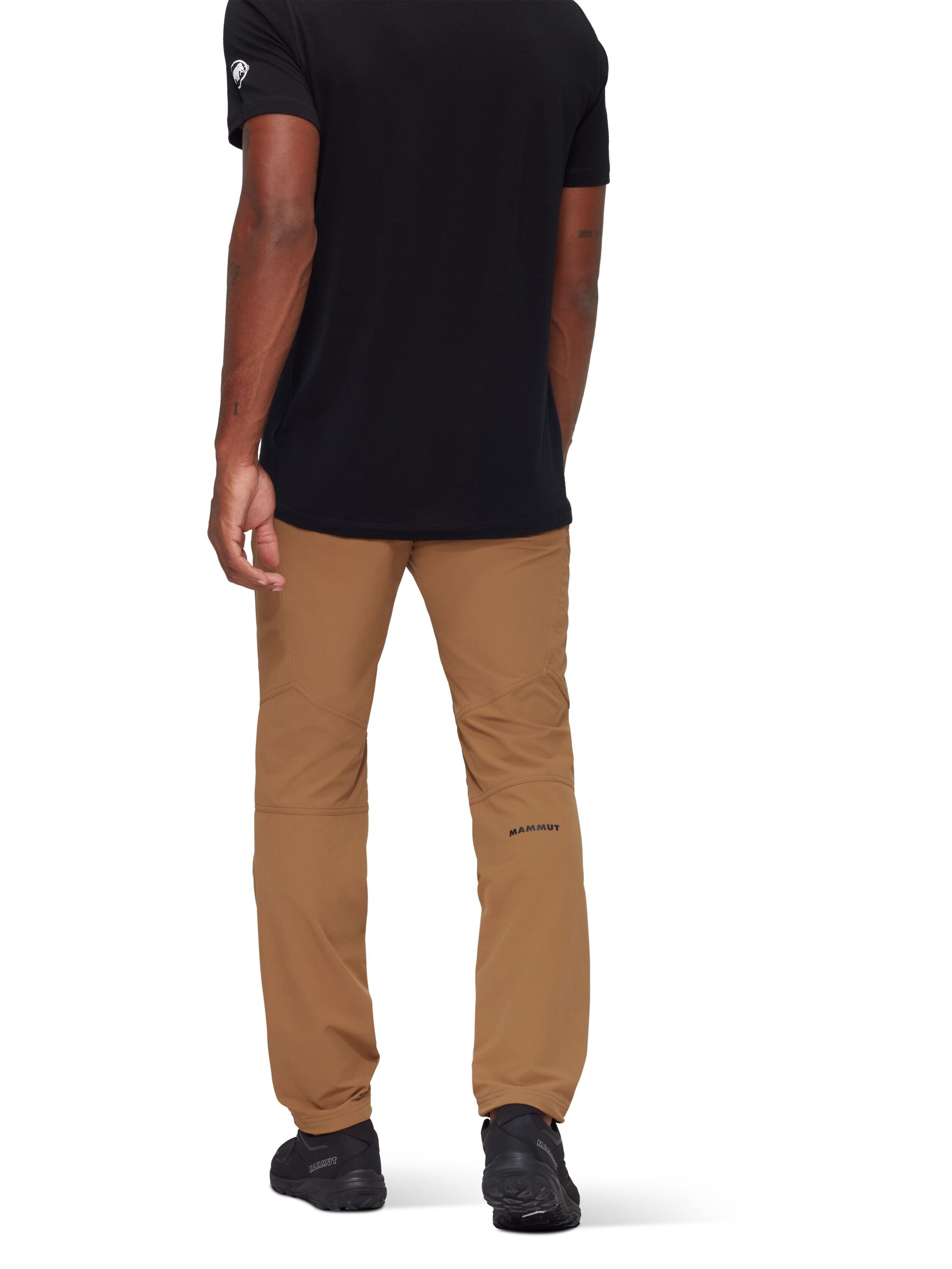 MAMMUT Regular Outdoorhose ‘Runbold Guide So’ in Braun