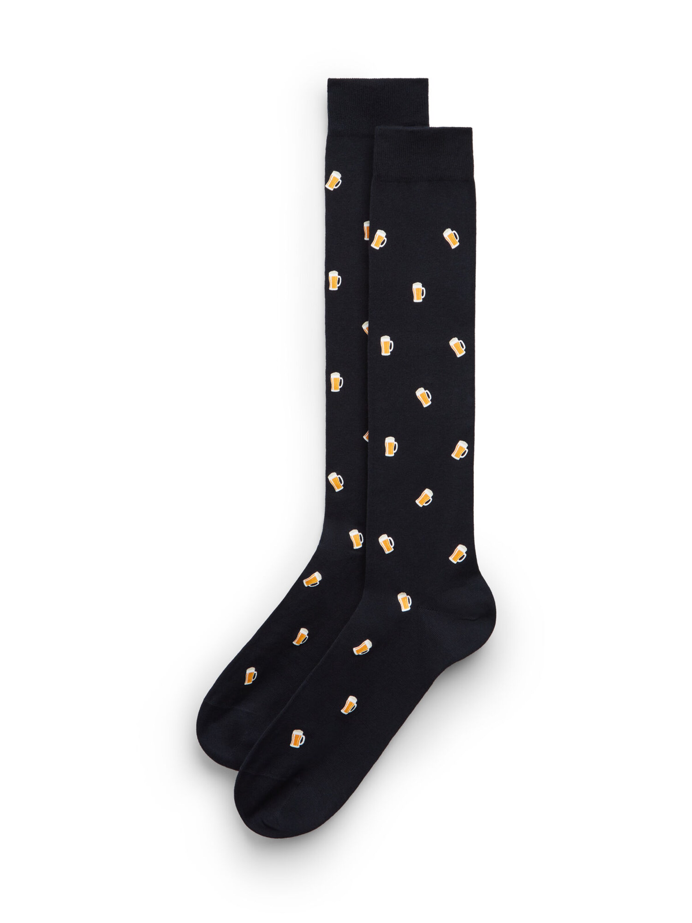 IUMAN Intimissimi Uomo Socks in Black: front